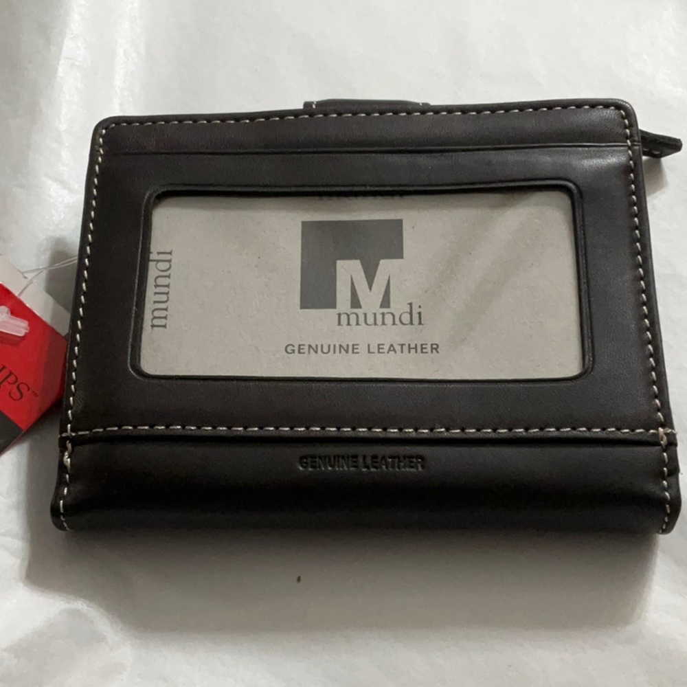 Mundi Photo Flips Leather Wallet - Picture 1 of 7